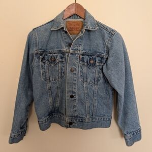 Vintage Levi's orange tab Jean denim jacket medium